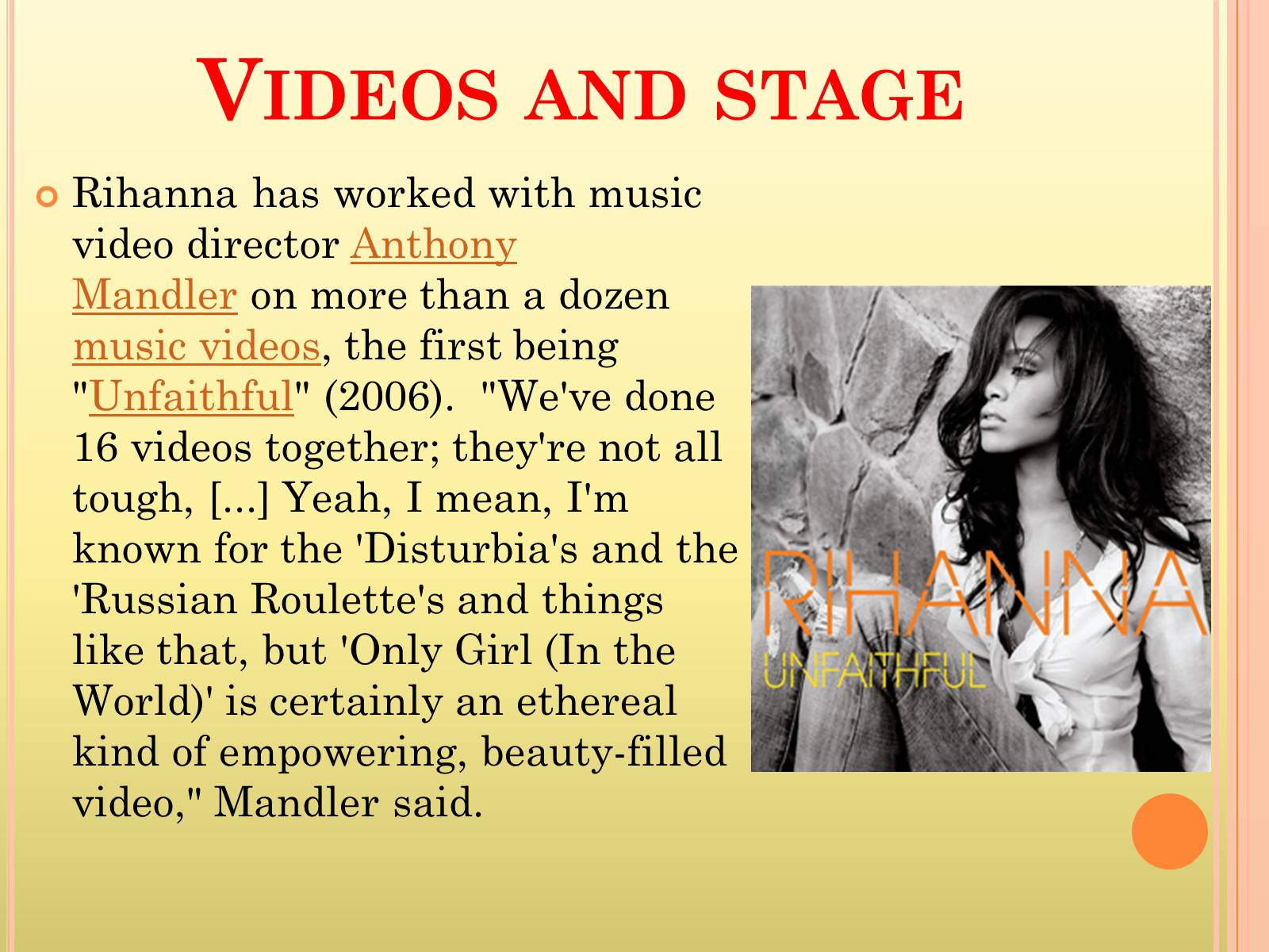Презентація на тему «Rihanna» - Слайд #8