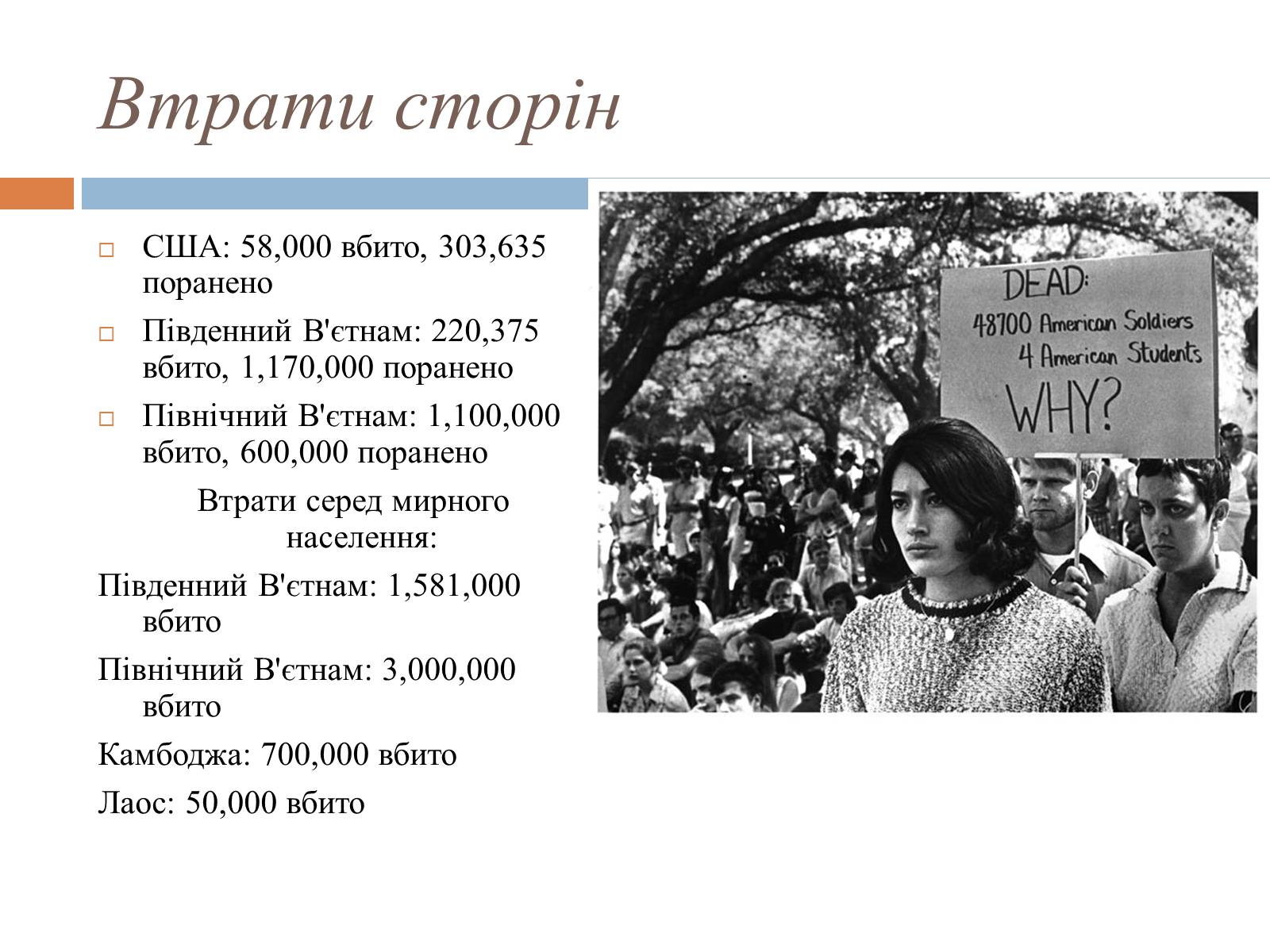 Презентація на тему «Війна у В&#8217;єтнамі» (варіант 1) - Слайд #7