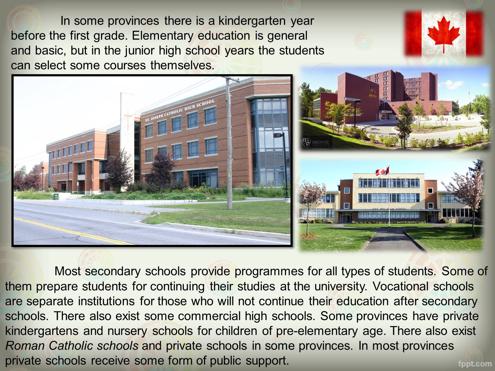 Презентація на тему «Education in Canada» - Слайд #3