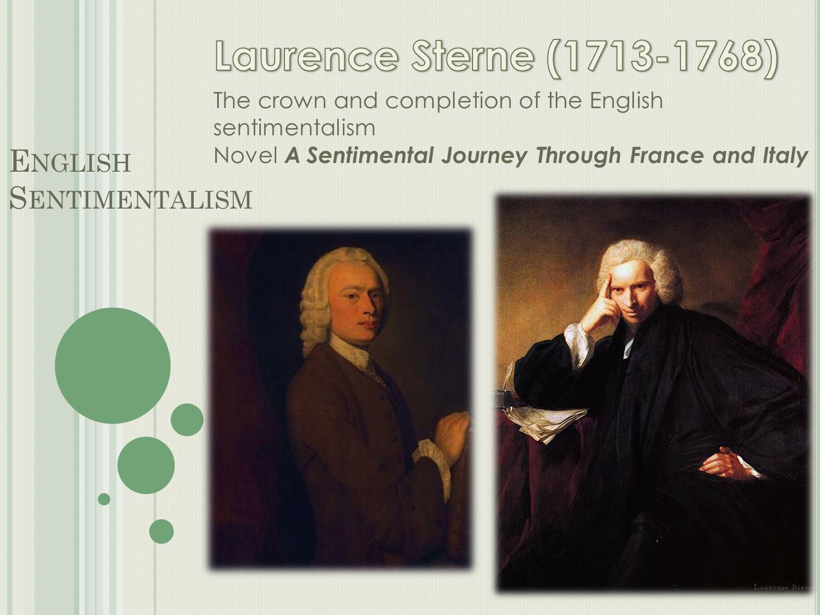 Презентація на тему «Laurence Sterne» - Слайд #1
