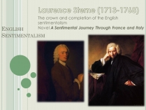 Презентація на тему «Laurence Sterne»