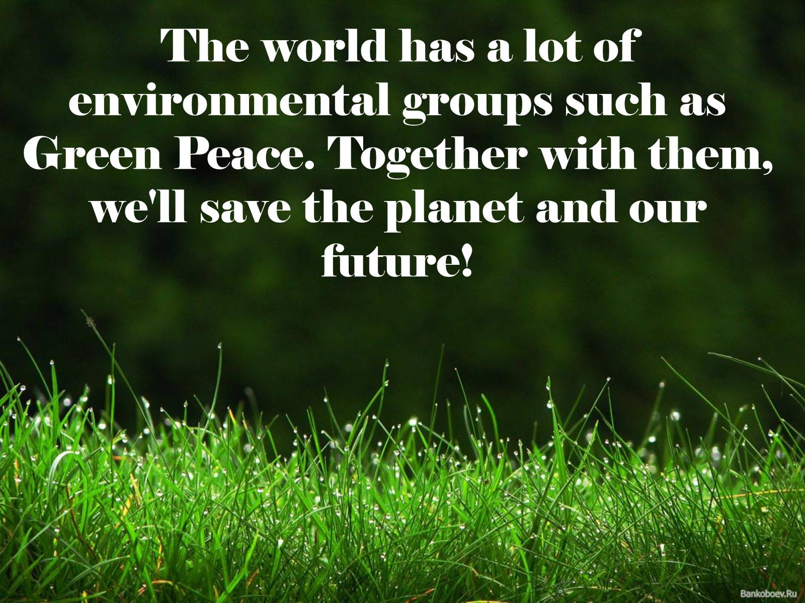 Презентація на тему «Let&#8217;s save our planet» - Слайд #10