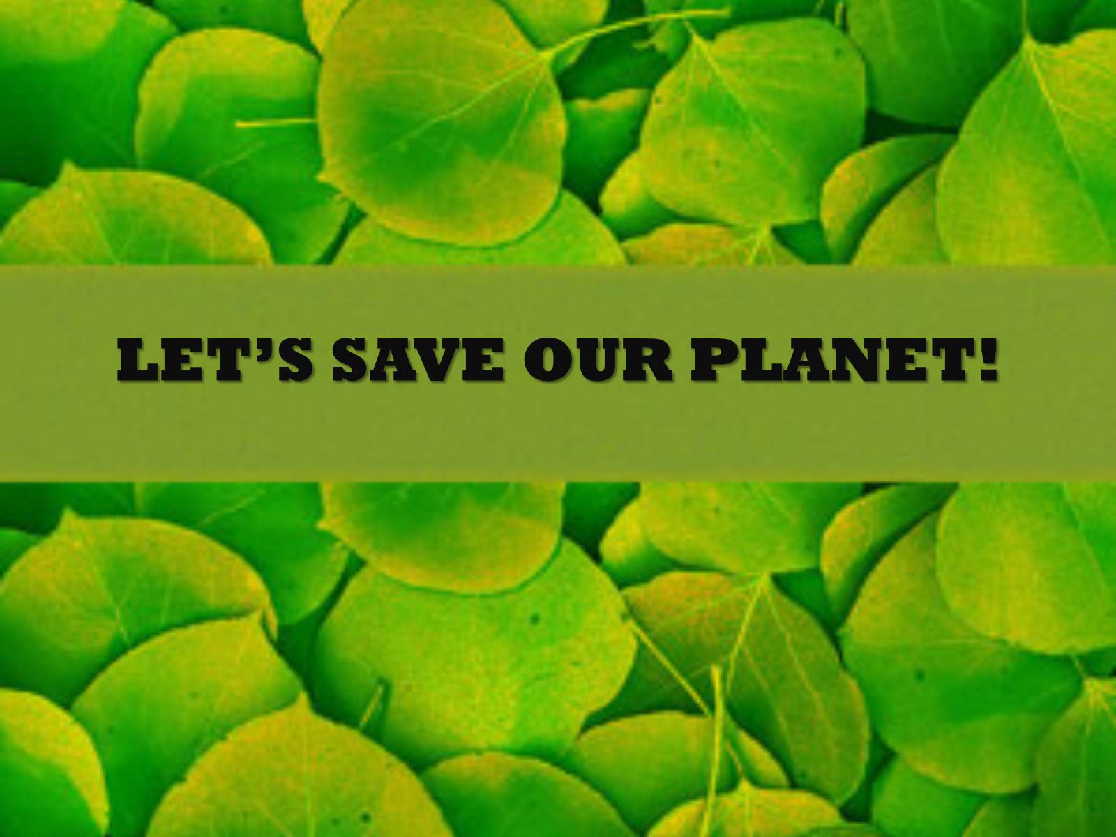Презентація на тему «Let&#8217;s save our planet» - Слайд #9