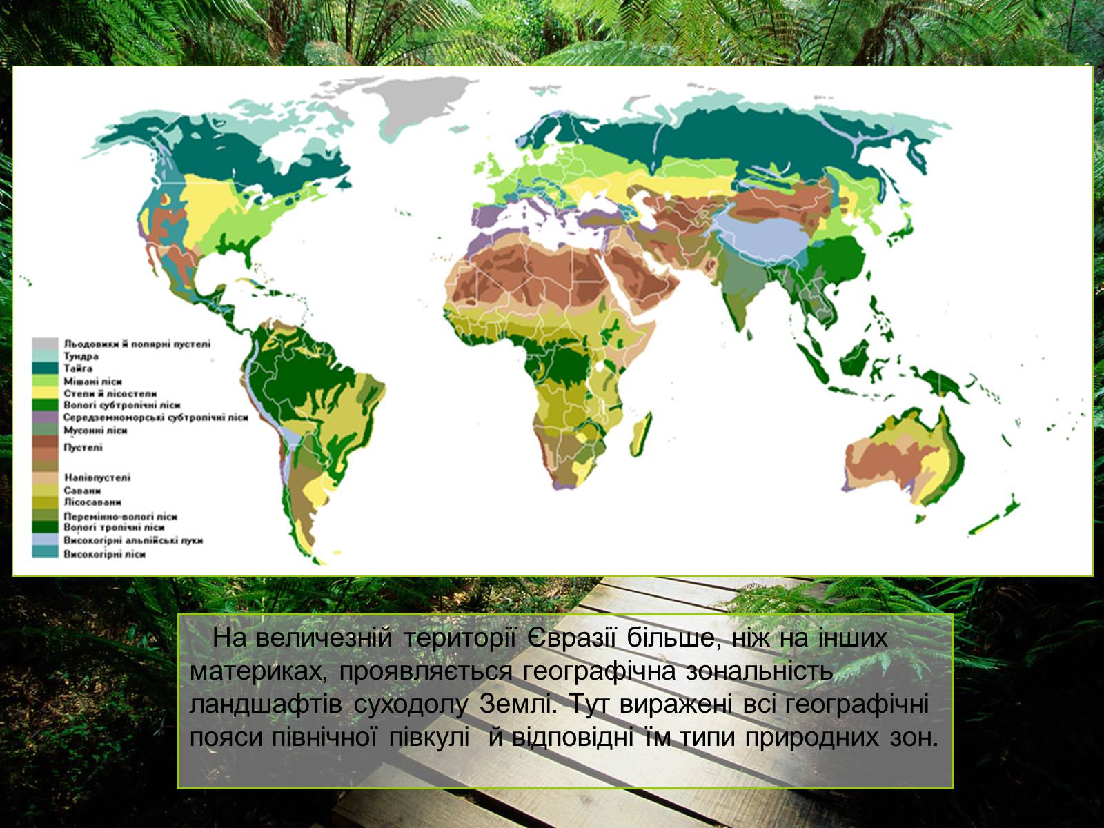 Презентація на тему «Природні зони Євразії» - Слайд #2