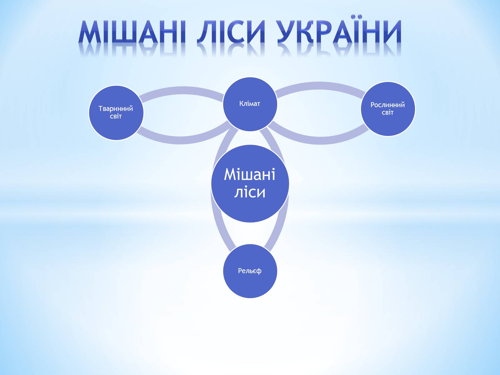 Презентація на тему «Мішані ліси України» - Слайд #1