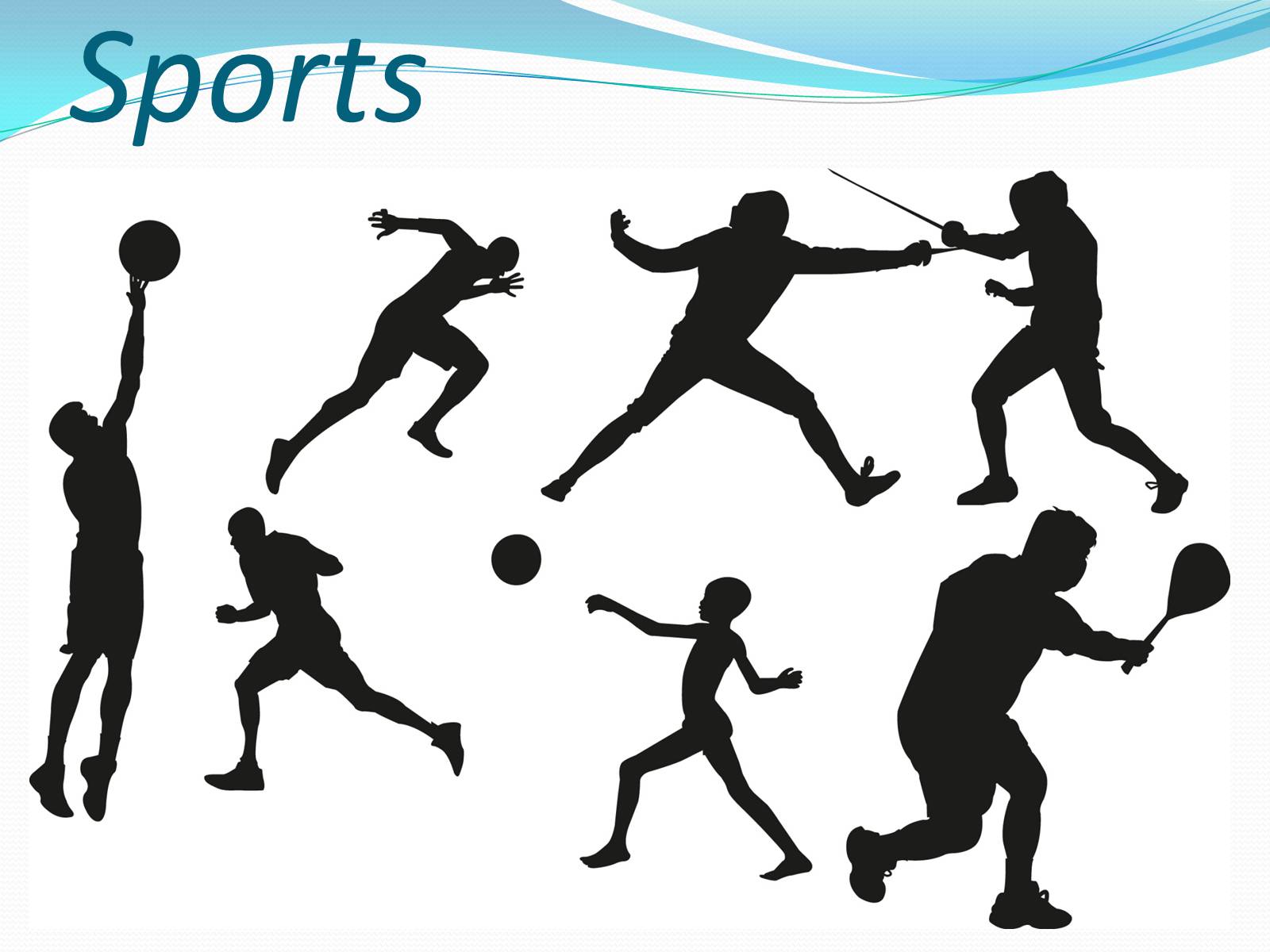 Презентація на тему «Sports» (варіант 2) - Слайд #1