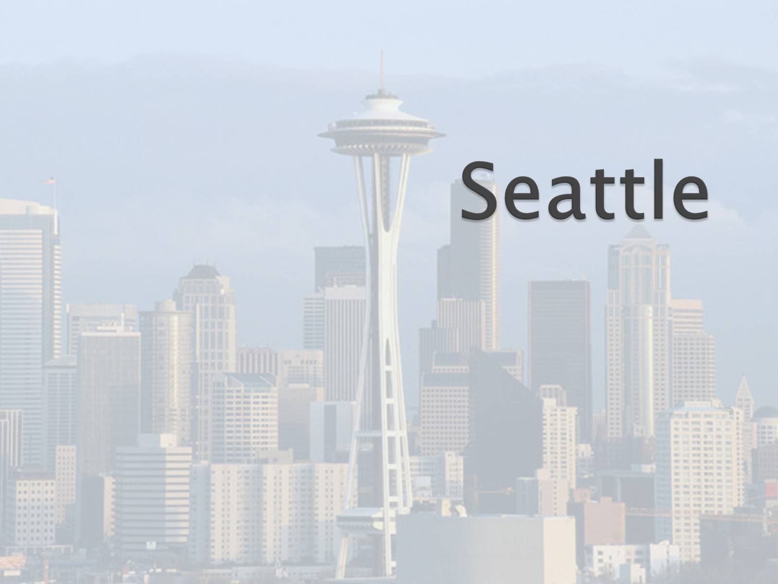 Презентація на тему «Seattle» (варіант 1) - Слайд #1