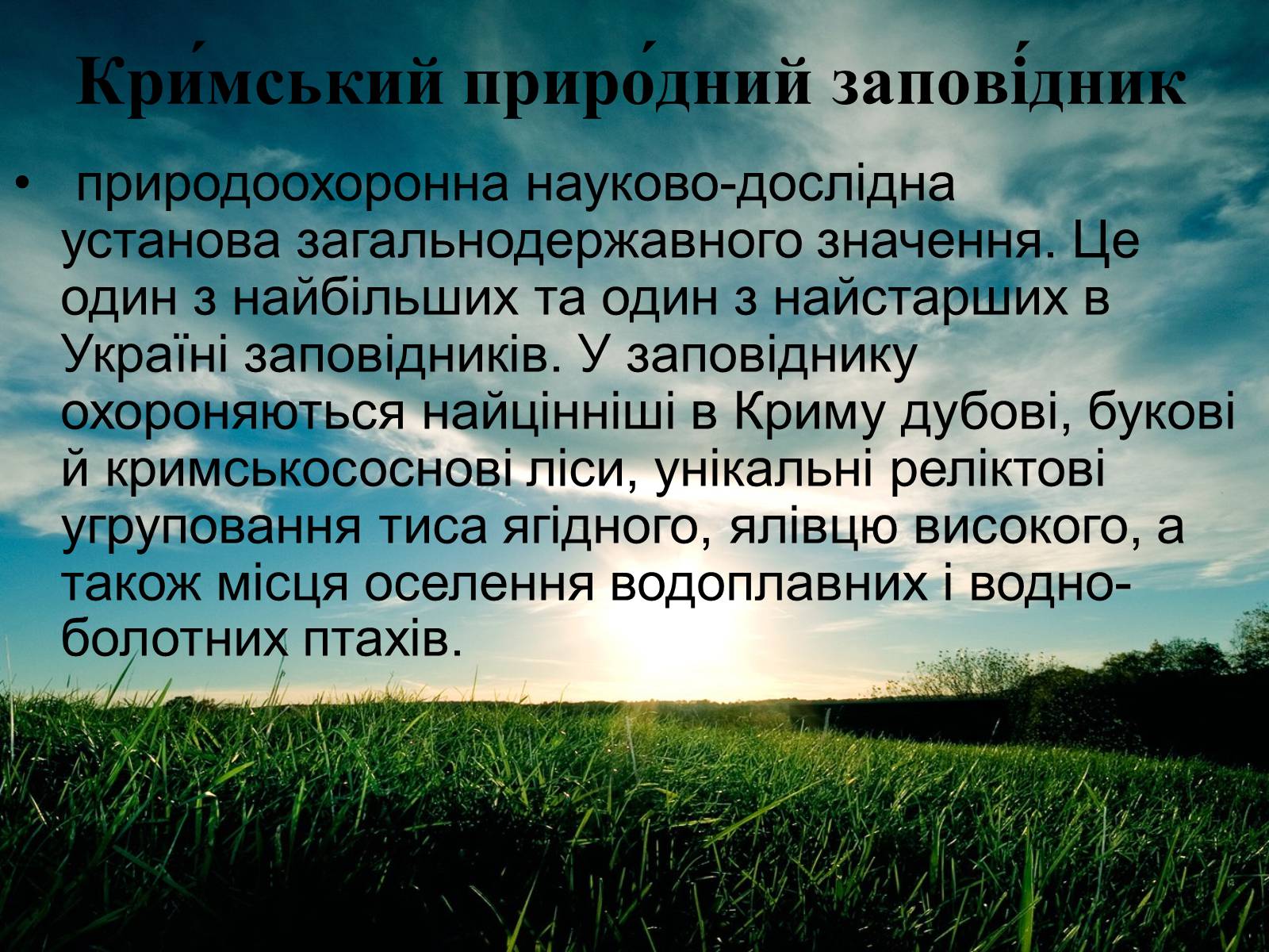 Презентація на тему «Заповідна мережа України» (варіант 3) - Слайд #6