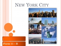 Презентація на тему «New York City» (варіант 1)