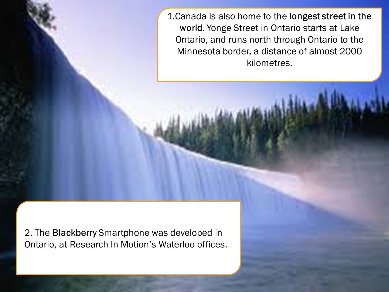 Презентація на тему «Some interesting facts about Canada» - Слайд #2