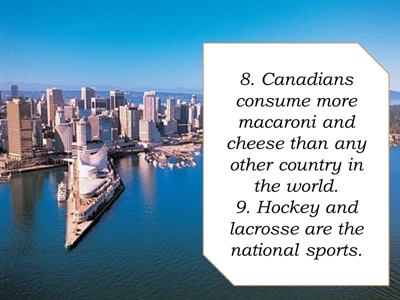 Презентація на тему «Some interesting facts about Canada» - Слайд #7