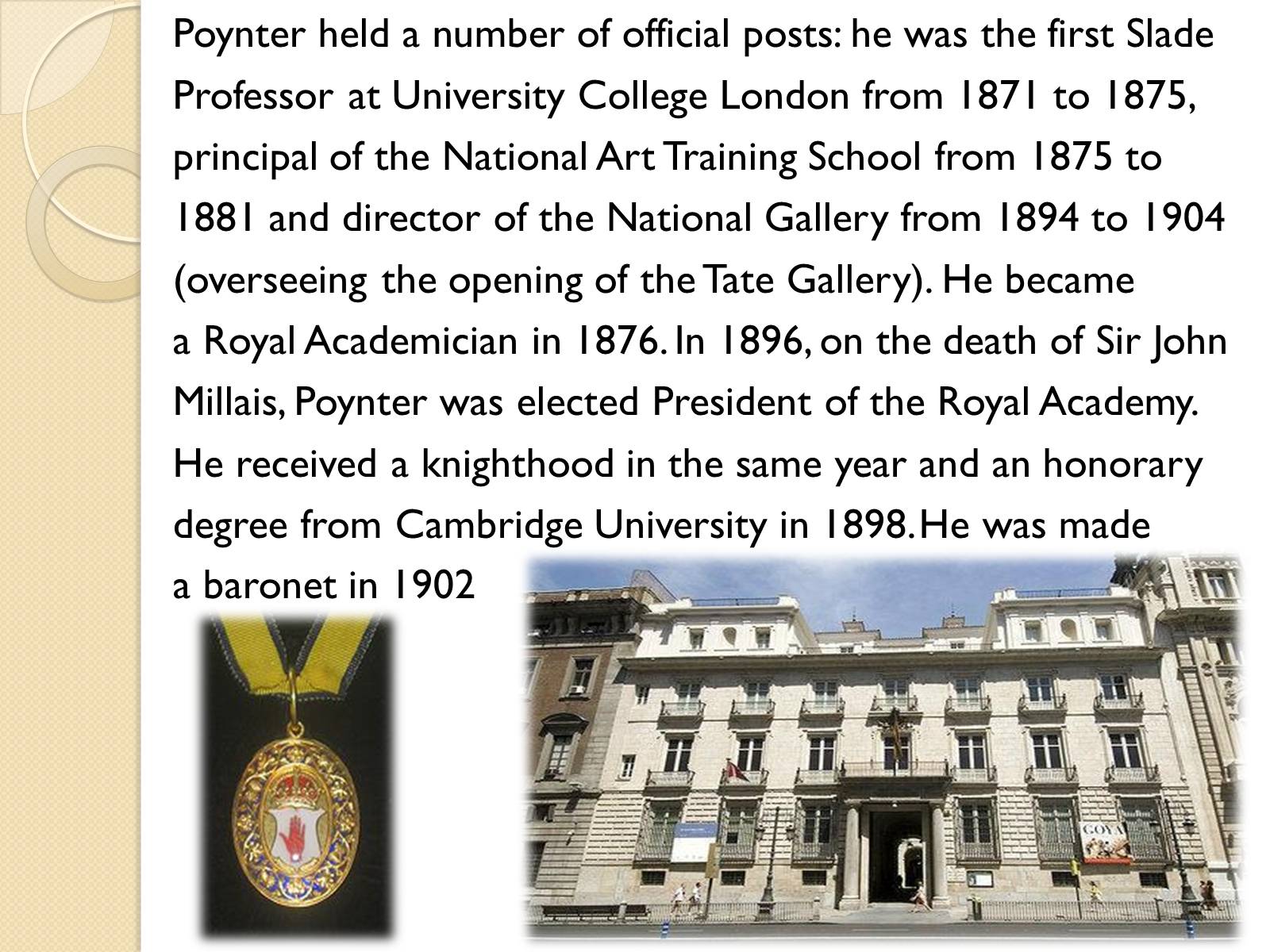 Презентація на тему «Sir Edward John Poynter» - Слайд #6
