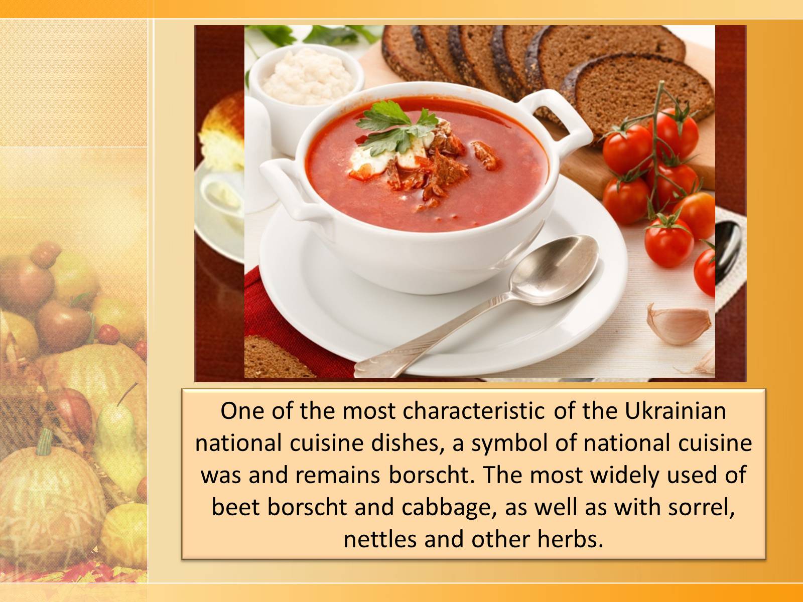 Презентація на тему «National cuisine» - Слайд #4
