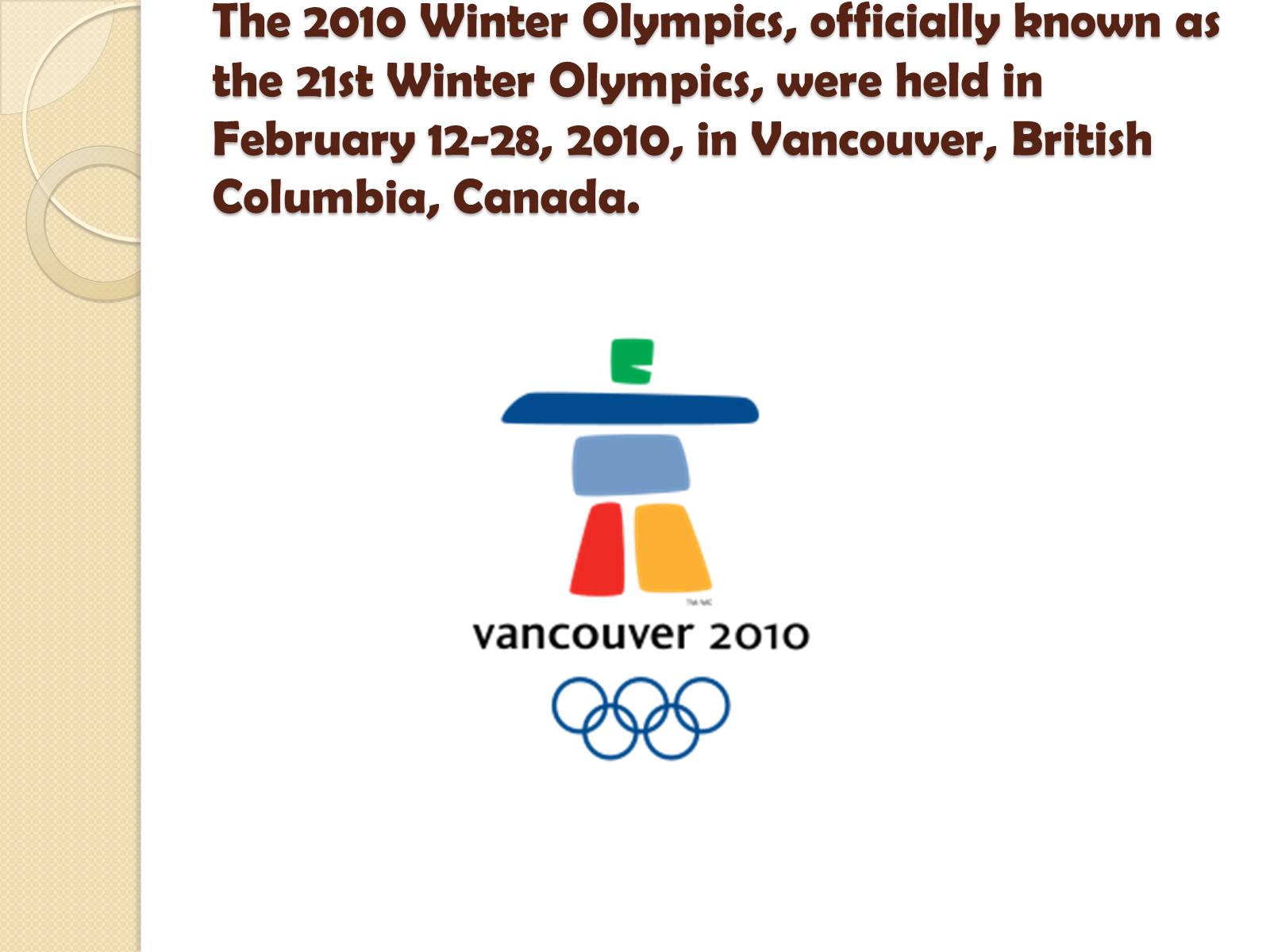 Презентація на тему «Olympic Games» - Слайд #16