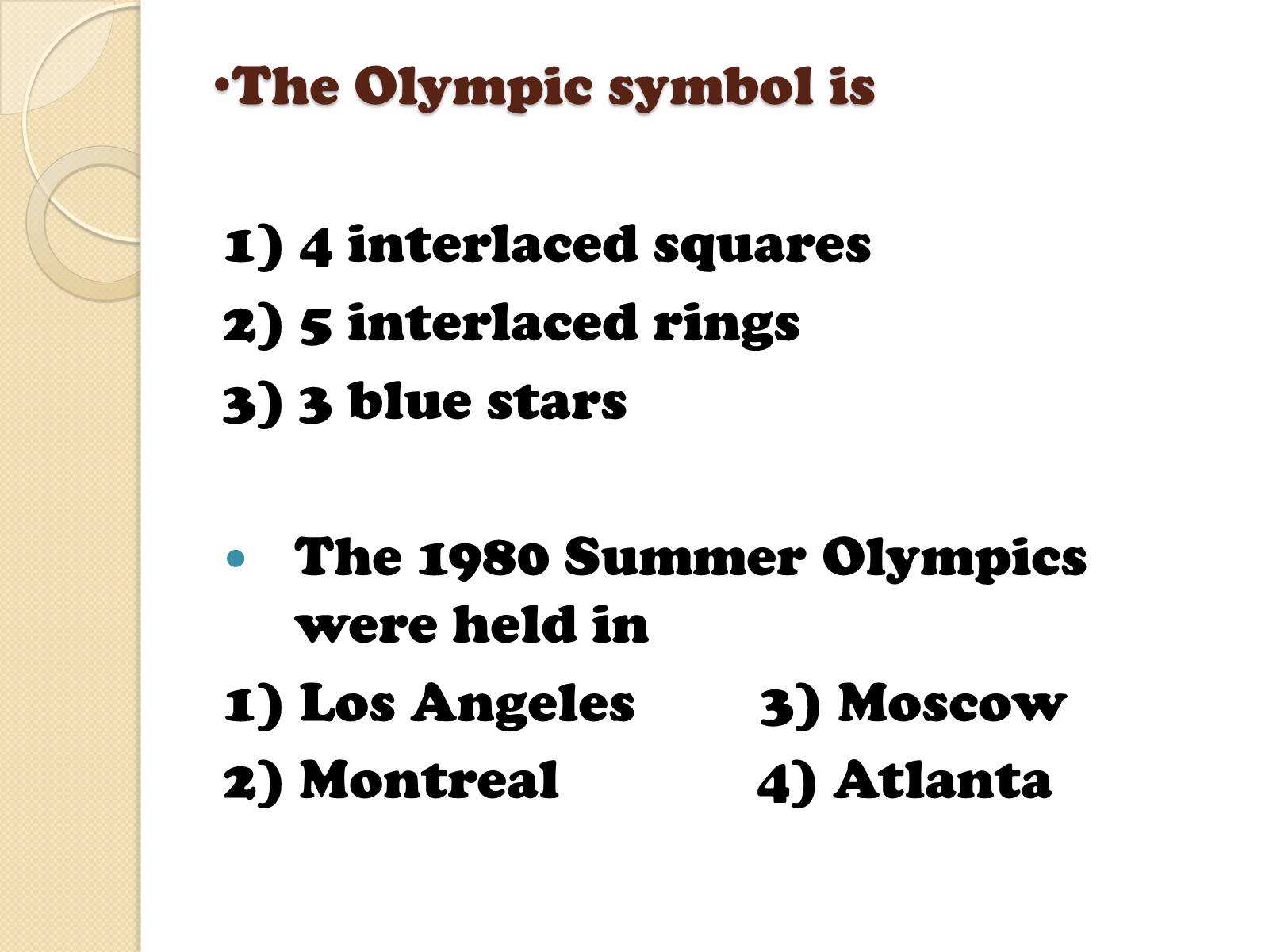 Презентація на тему «Olympic Games» - Слайд #8