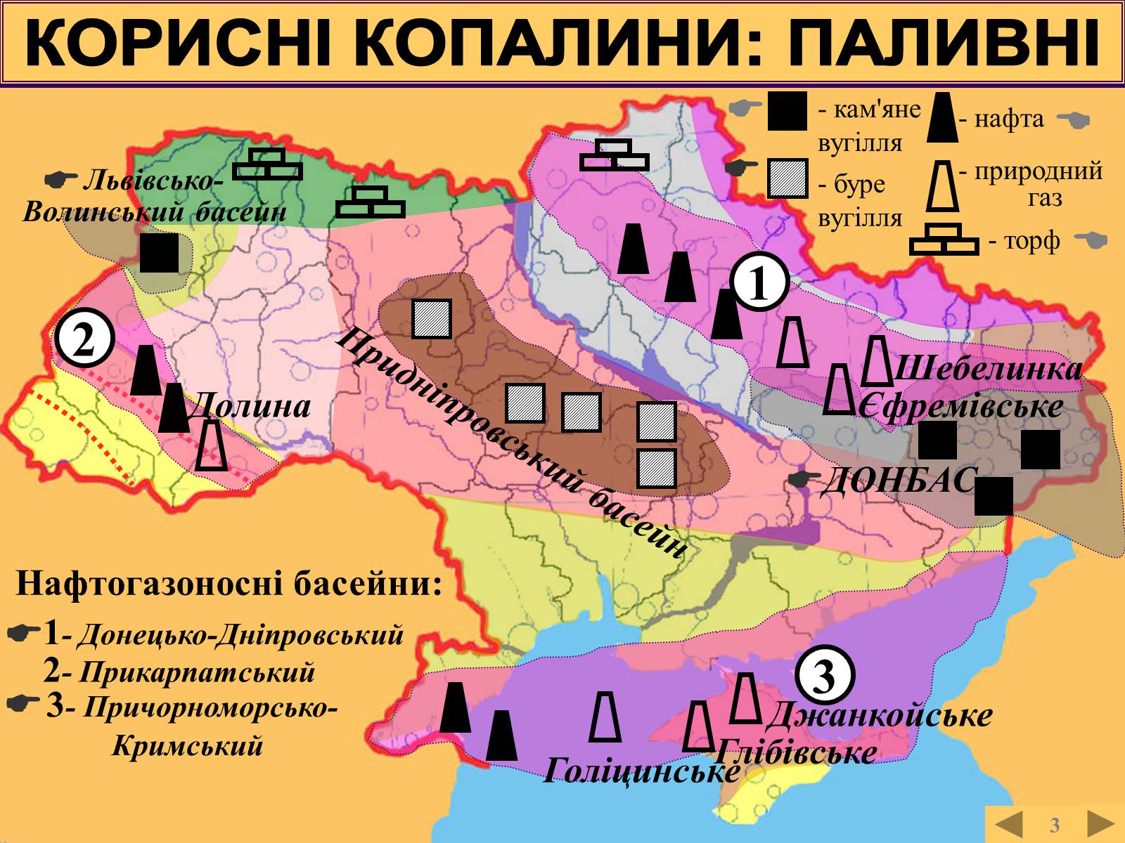 Презентація на тему «Корисні копалини України» (варіант 2) - Слайд #3