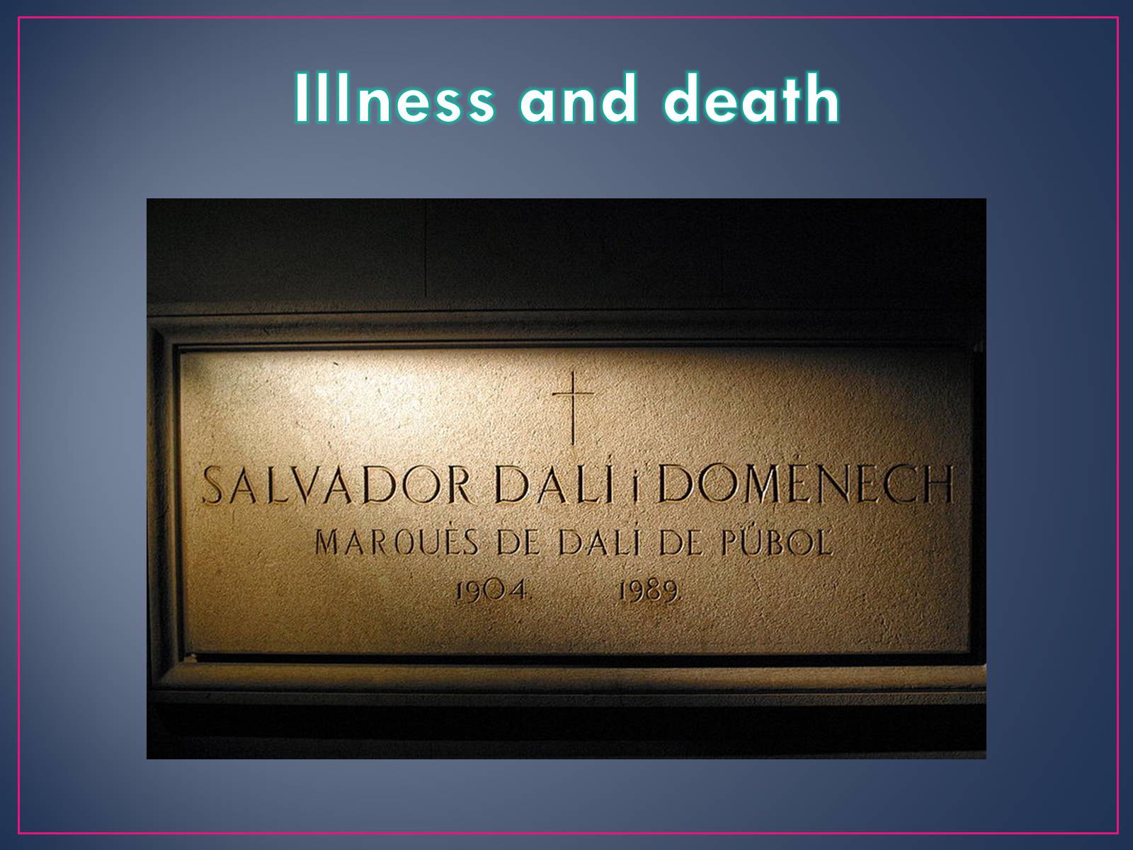 Презентація на тему «Salvador Dali» (варіант 1) - Слайд #7