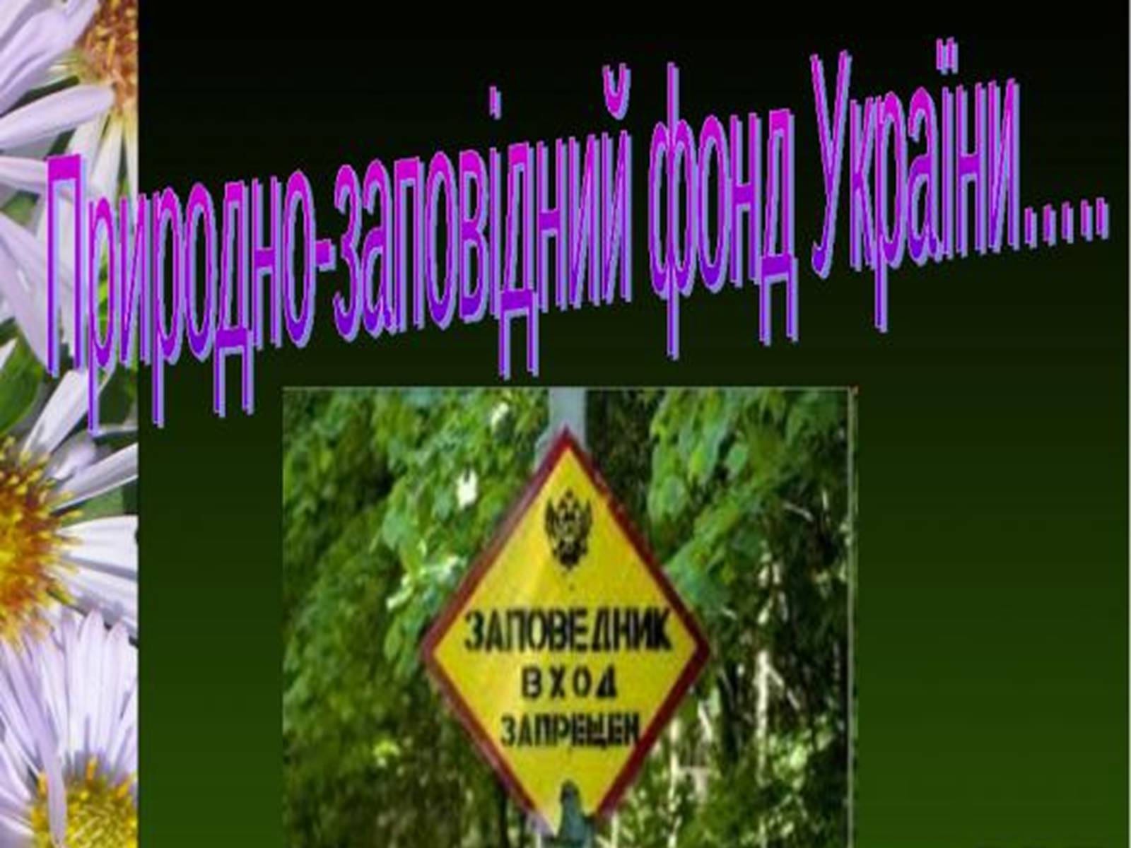 Презентація на тему «Природно-заповідний фонд України» (варіант 1) - Слайд #2