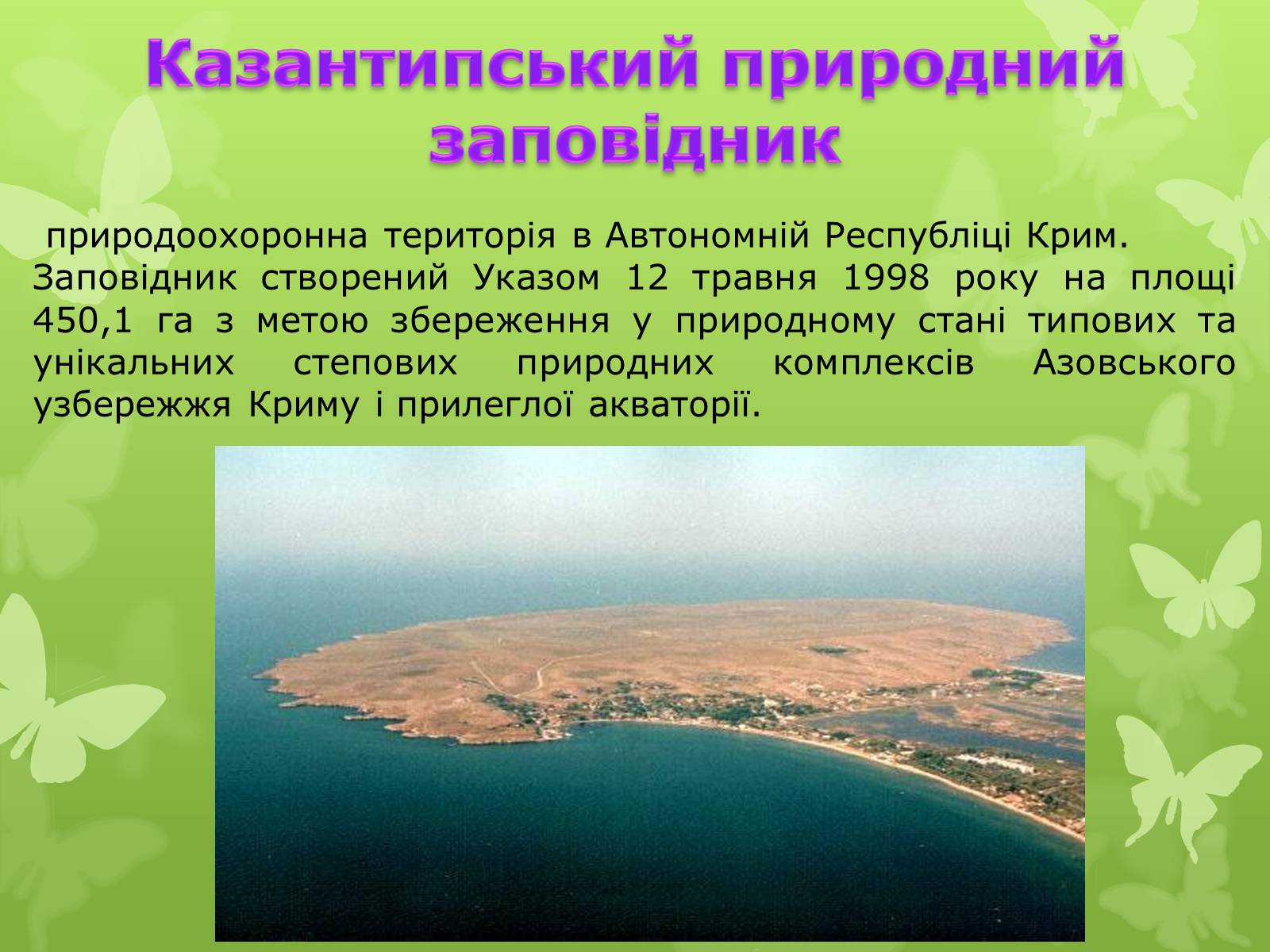 Презентація на тему «Природні заповідники України» (варіант 4) - Слайд #8