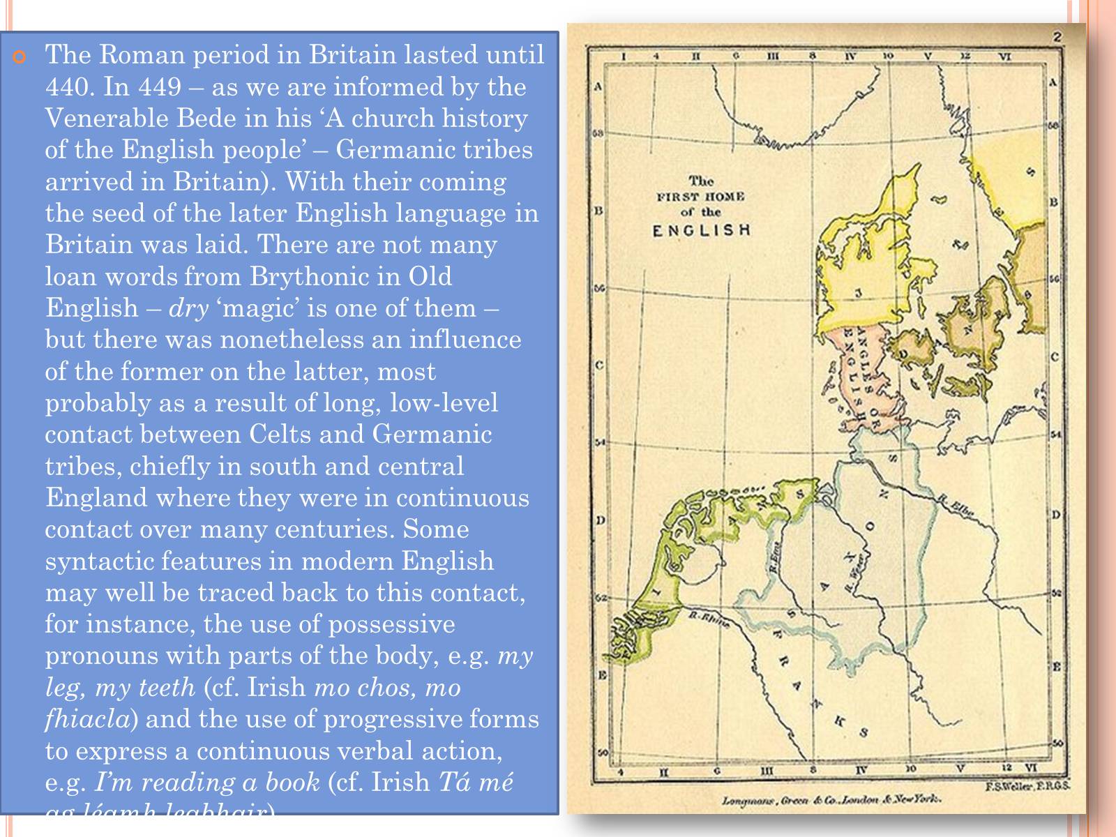 Презентація на тему «The Language of the British Isles» - Слайд #3
