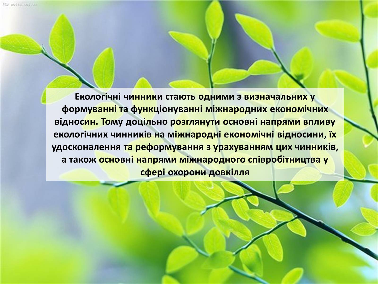 Презентація на тему «Особливості сучасної екології» - Слайд #81