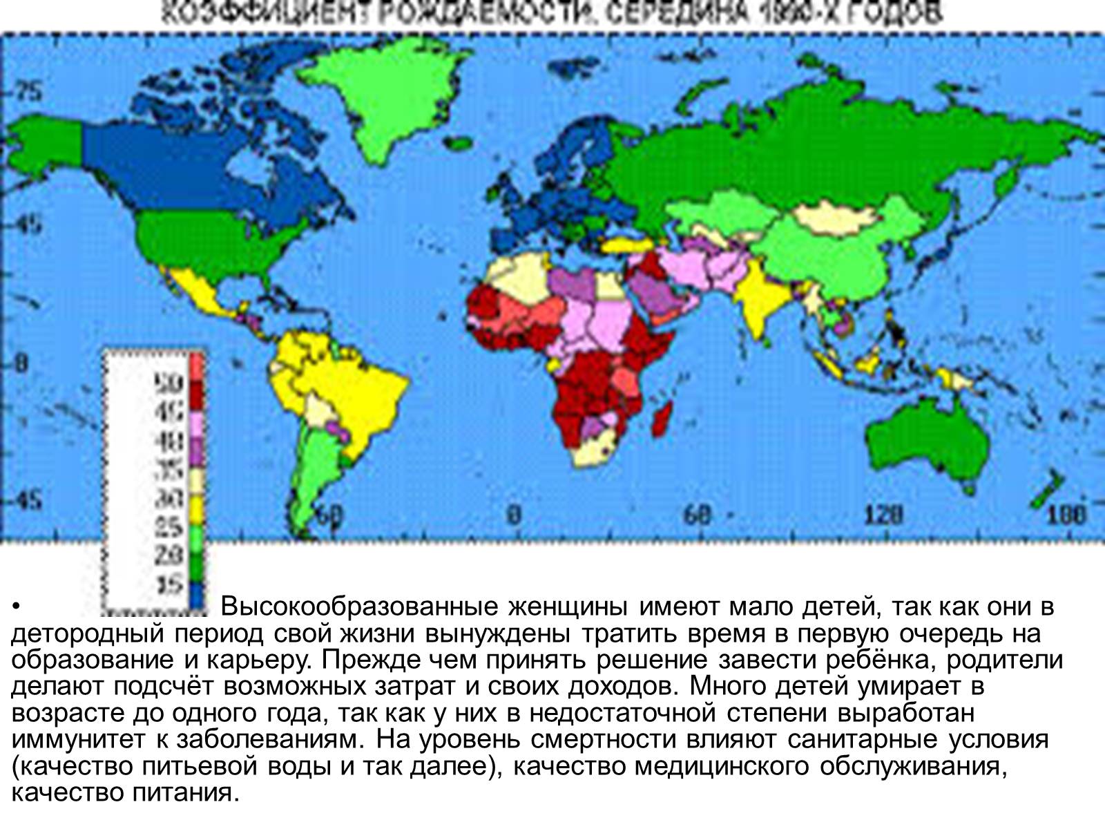 Презентація на тему «Демографические проблемы» - Слайд #11