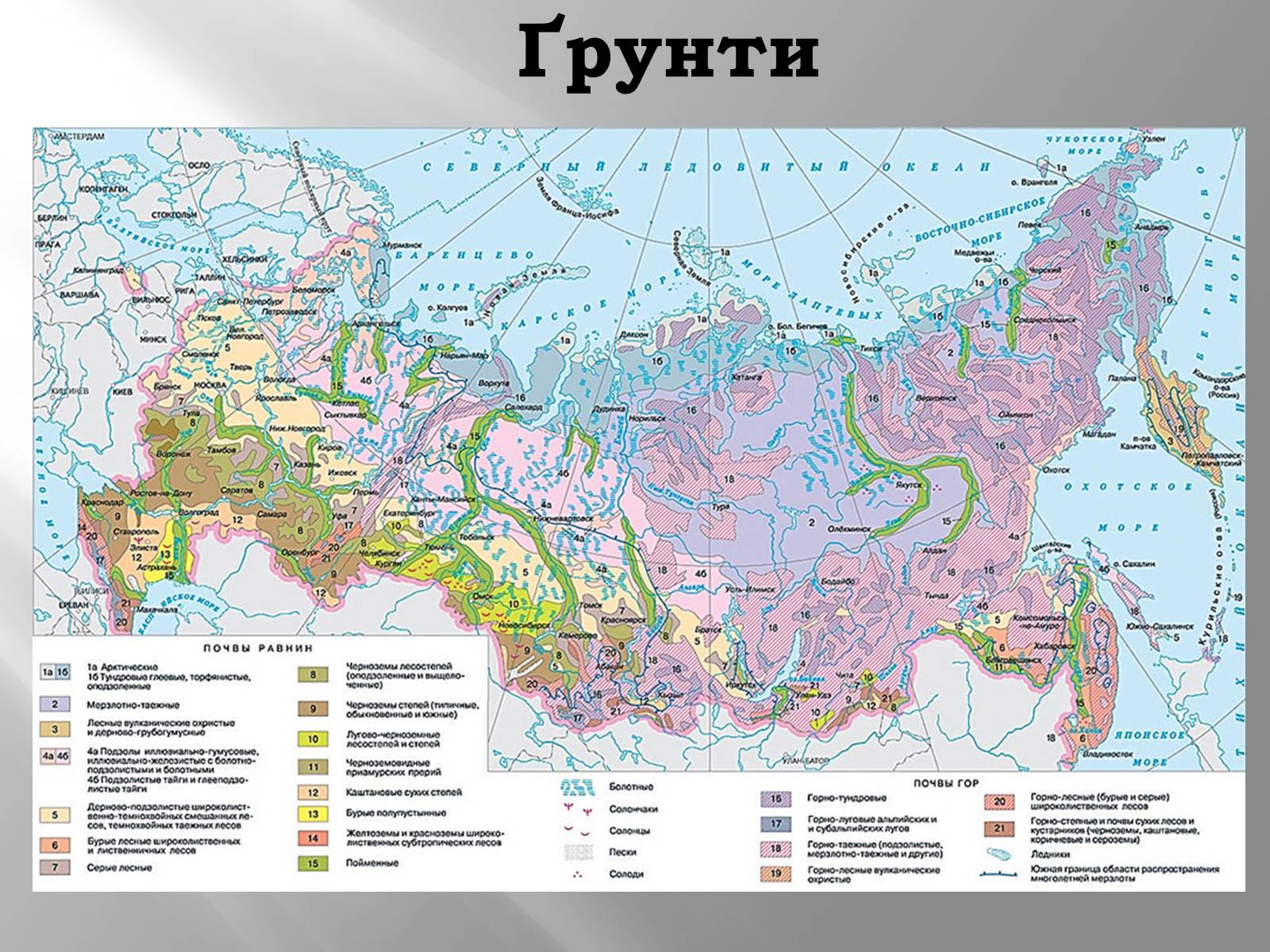 Почвы по регионам. Карта почв России. Карта грунтов России. Основные типы почв России на карте. Плодородные почвы России на карте.