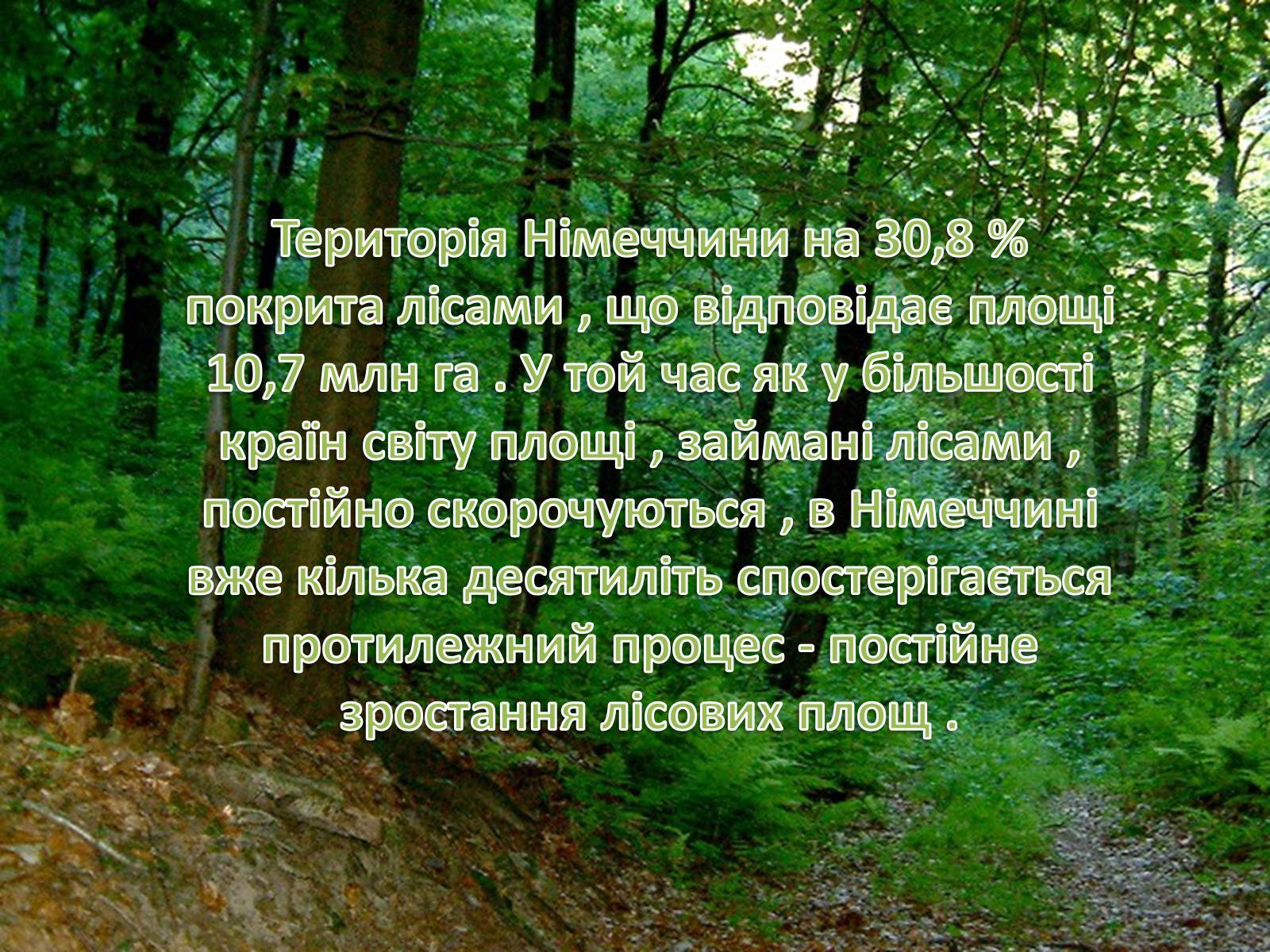 Презентація на тему «Природні умови, клімат і природні ресурси Німеччини» - Слайд #21