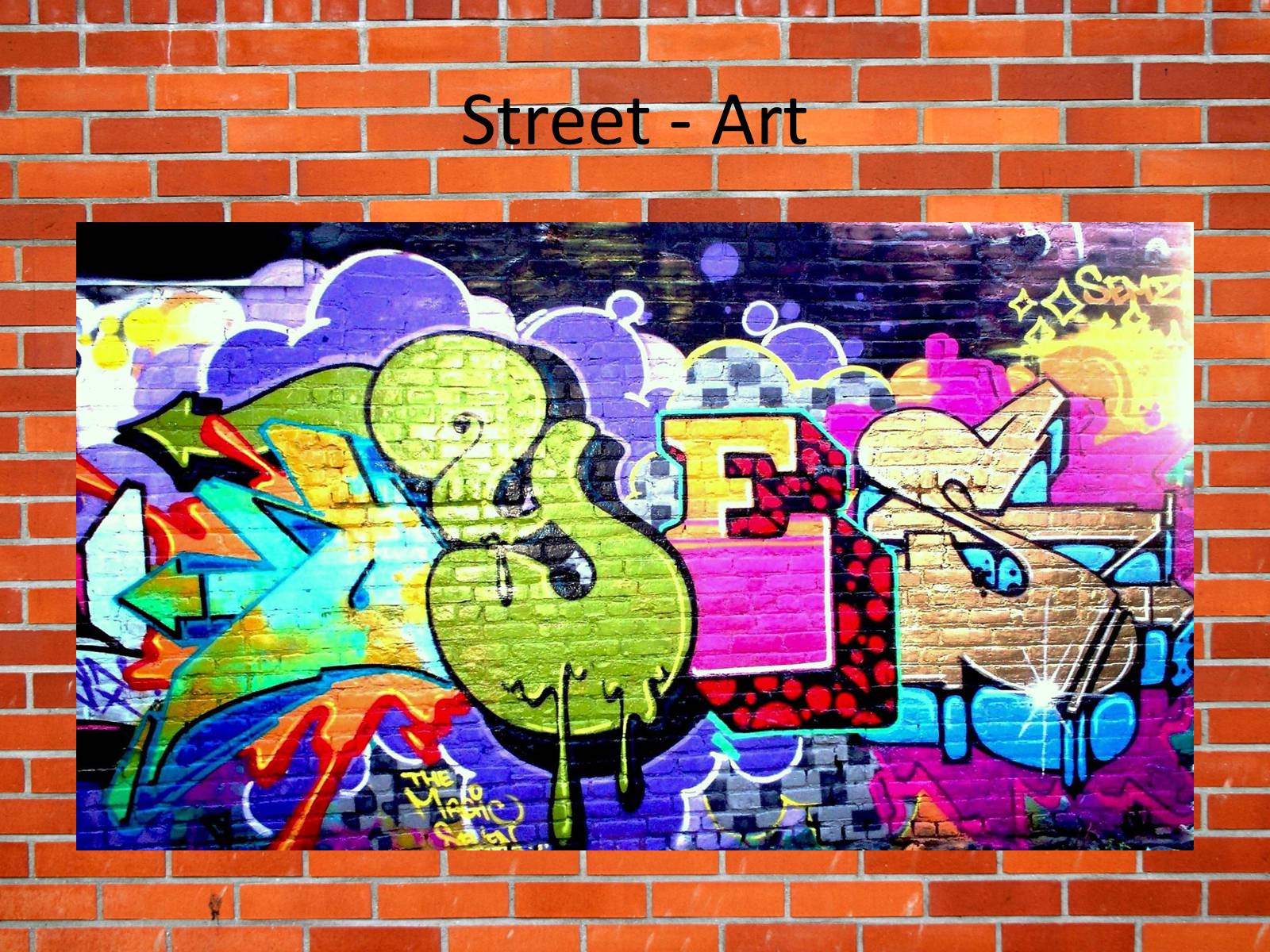 Презентація на тему «Street Art» (варіант 2) - Слайд #1