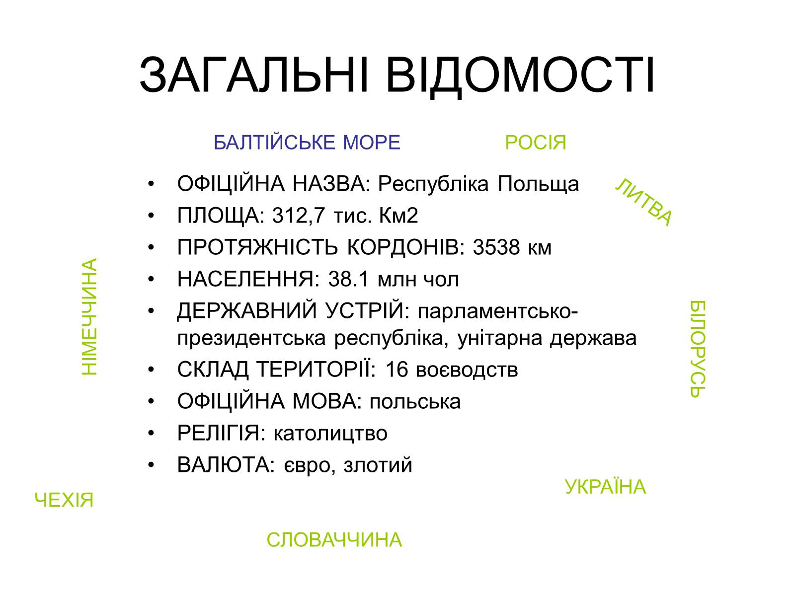 Презентація на тему «Польща» (варіант 15) - Слайд #2