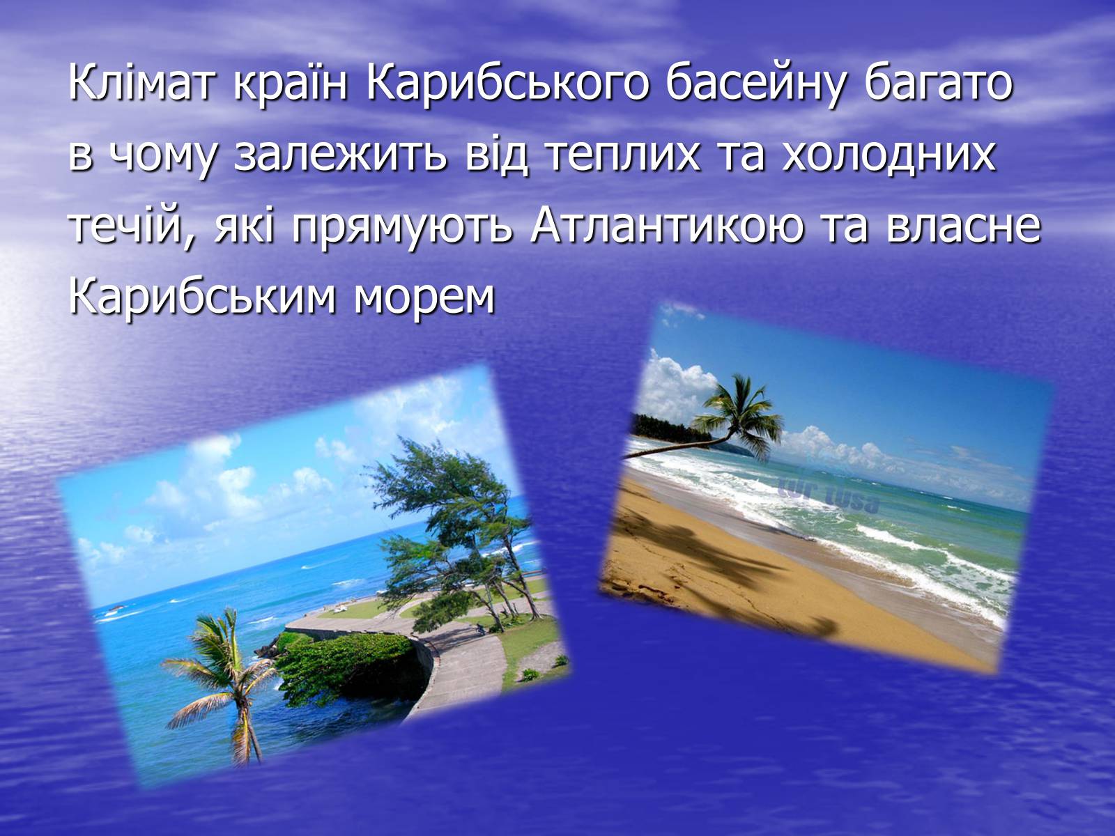 Презентація на тему «Рекреаційний потенціал країн Карибського моря» - Слайд #13