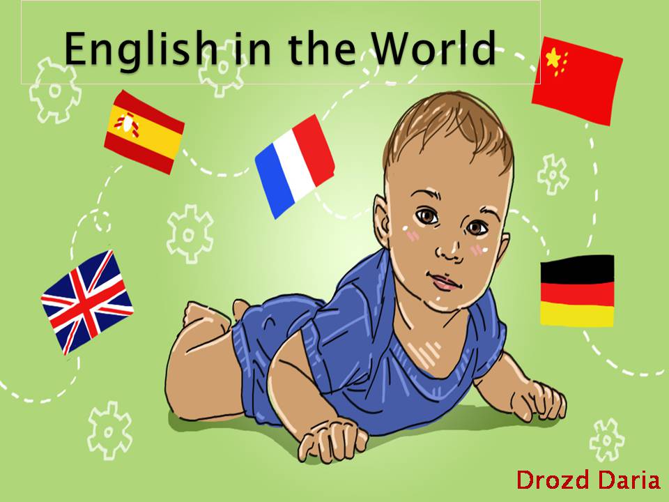 Презентація на тему «English in the World» - Слайд #1