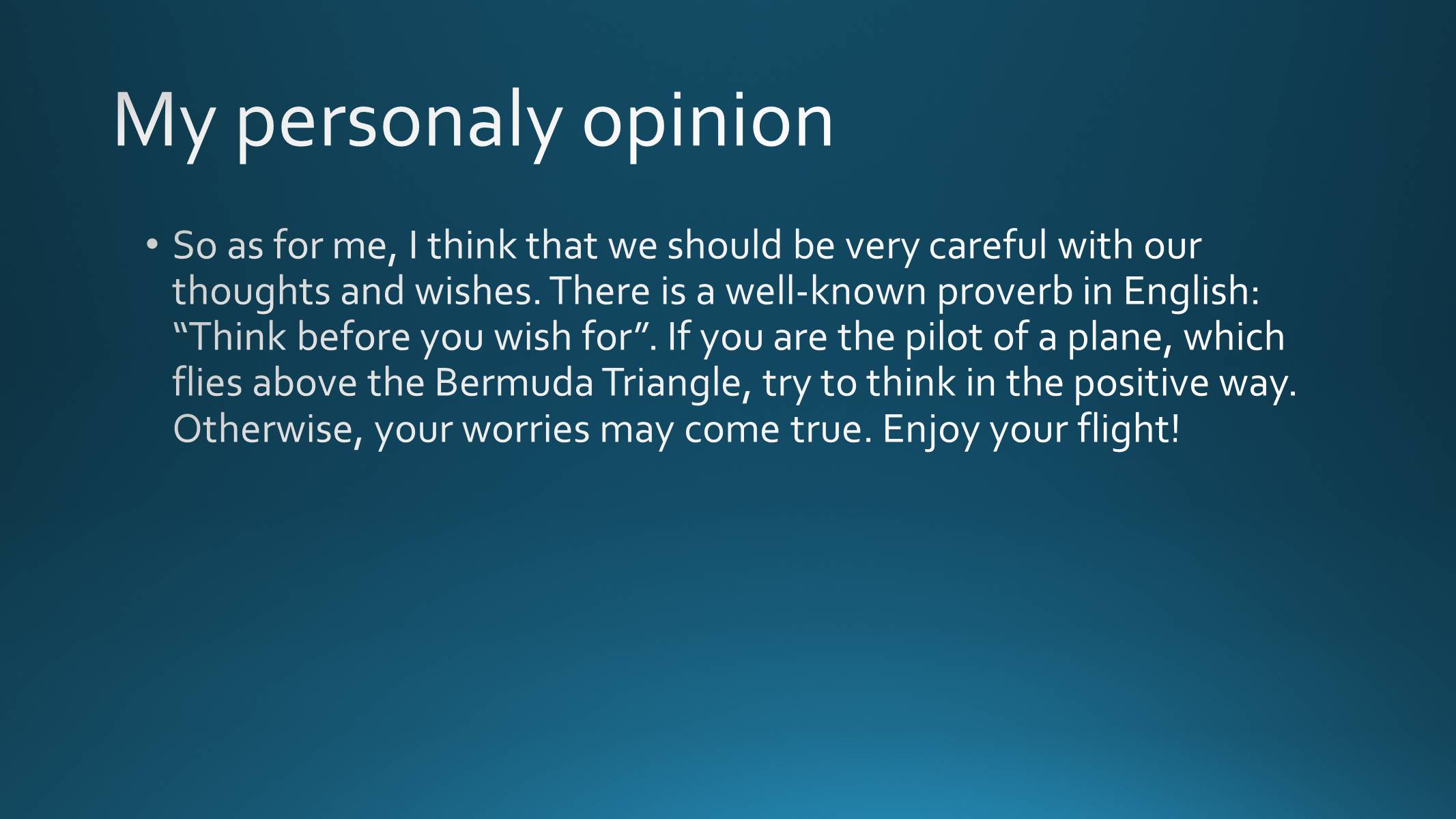 Презентація на тему «Bermuda Triangle» - Слайд #9