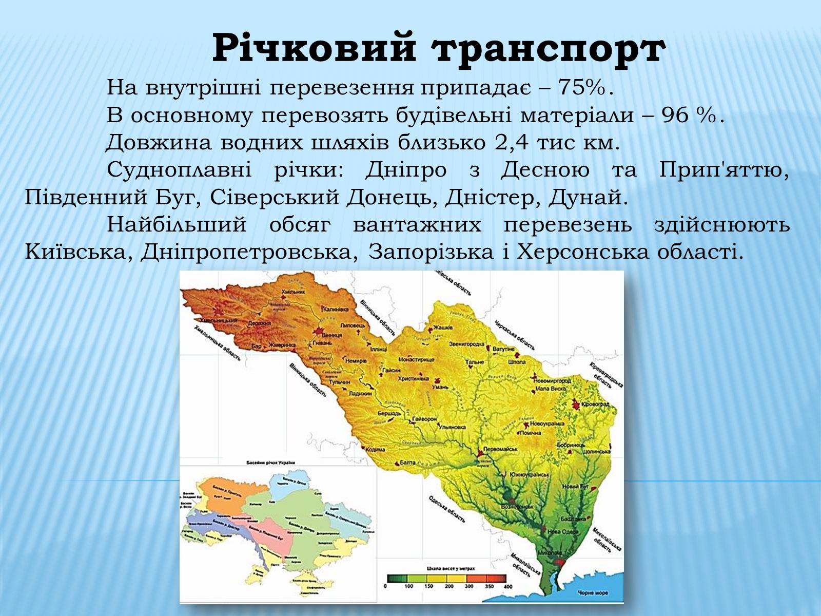 Презентація на тему «Водний транспорт України» (варіант 1) - Слайд #9