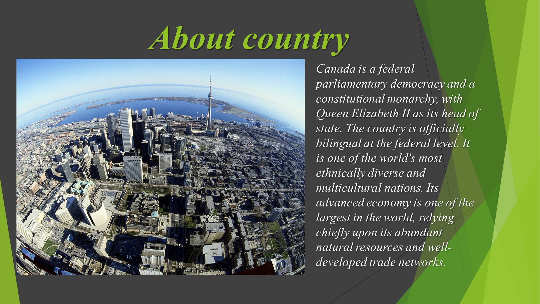 Презентація на тему «Canada» (варіант 8) - Слайд #5