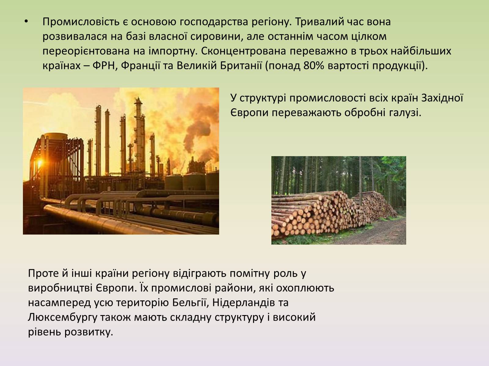 Презентація на тему «Європейські регіони. Західна Європа» - Слайд #13