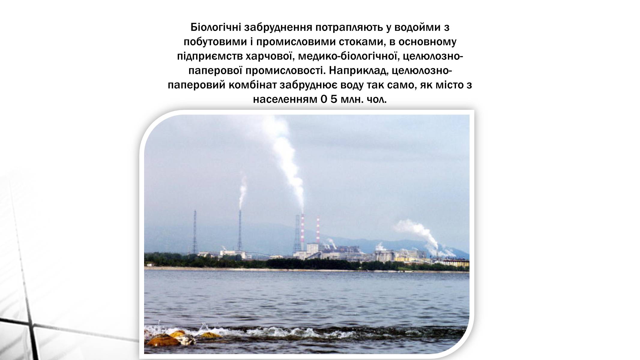 Презентація на тему «Біологічні забруднення» - Слайд #4