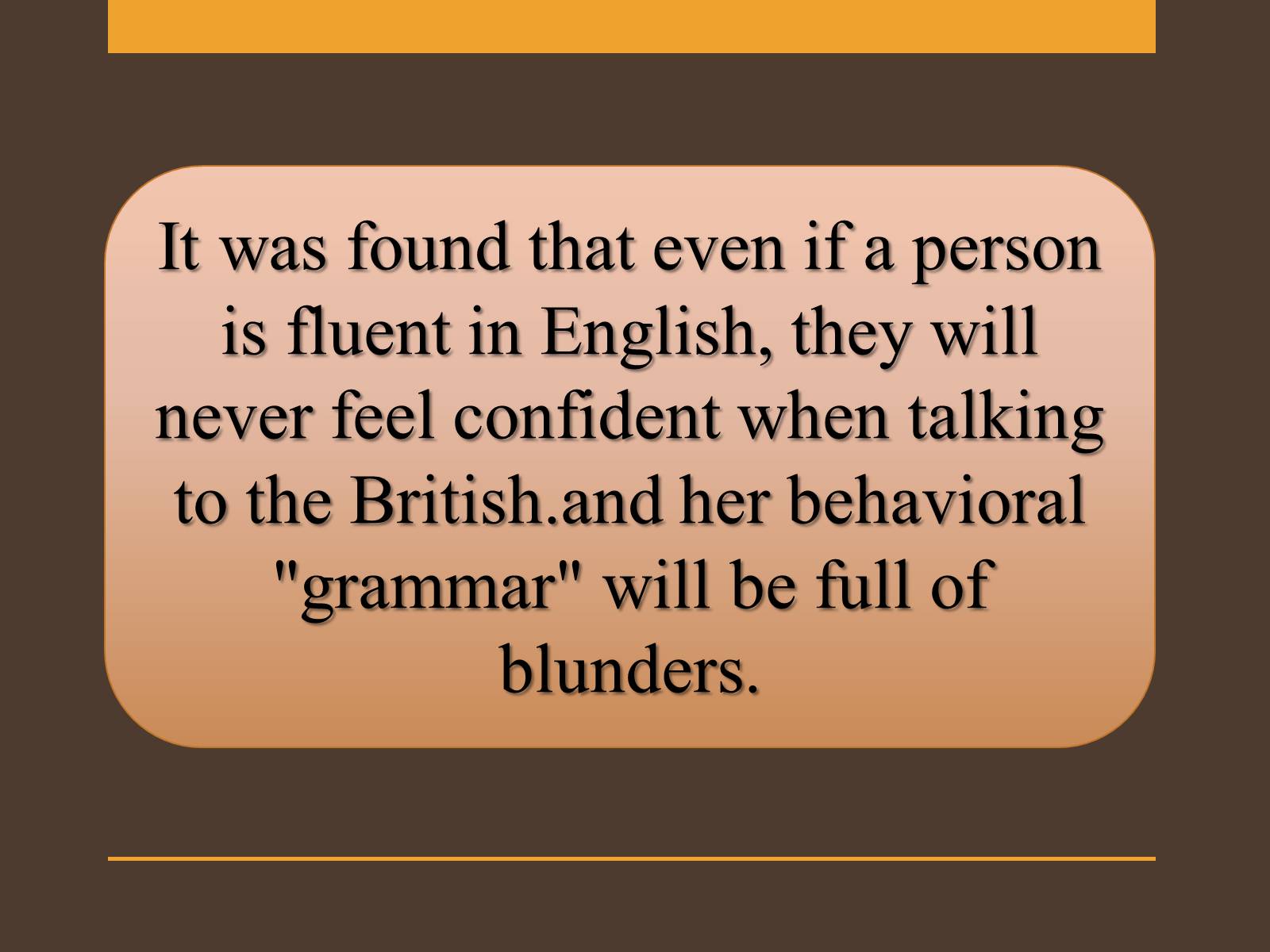 Презентація на тему «Stereotypical perception of the British by Europeans» - Слайд #16