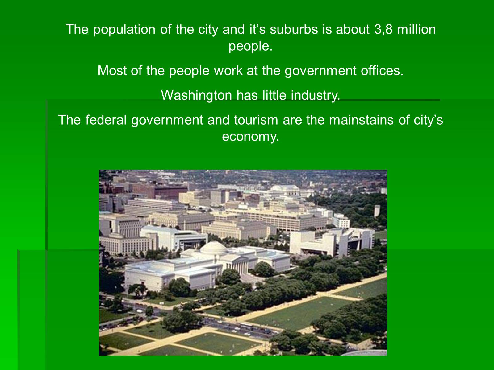 Презентація на тему «Washington D.C.» (варіант 2) - Слайд #12