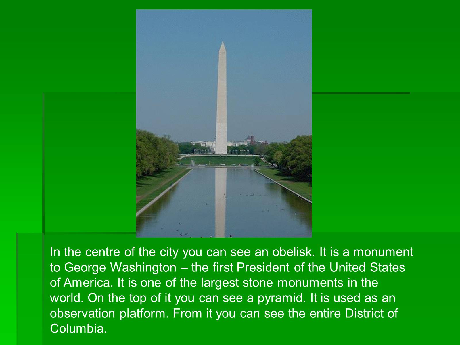 Презентація на тему «Washington D.C.» (варіант 2) - Слайд #6