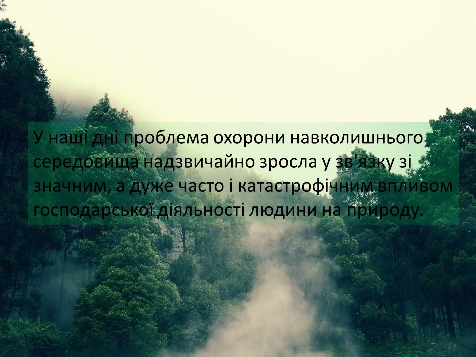 Презентація на тему «Охорона навколишнього середовища» (варіант 2) - Слайд #3