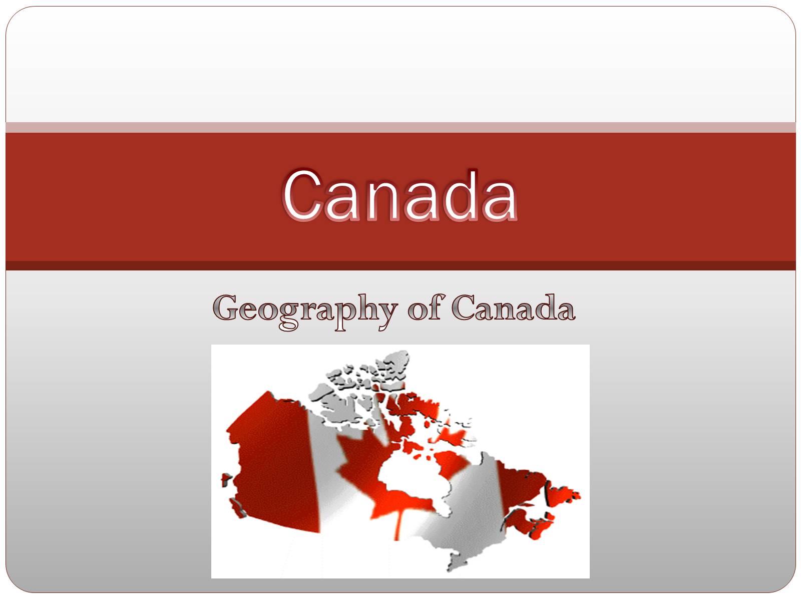 Презентація на тему «Canada» (варіант 3) - Слайд #1