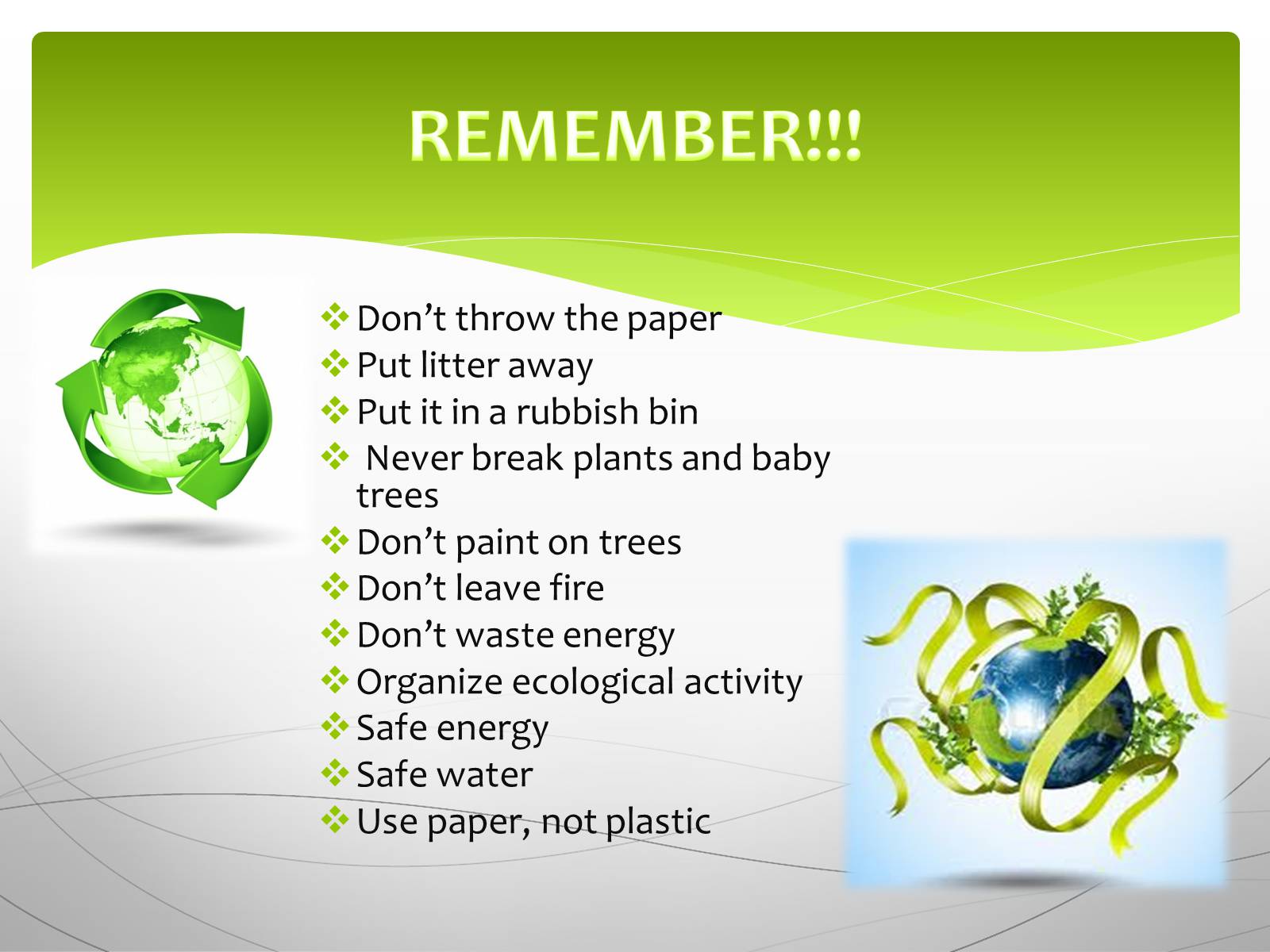 Презентація на тему «Environmental protection» (варіант 4) - Слайд #14