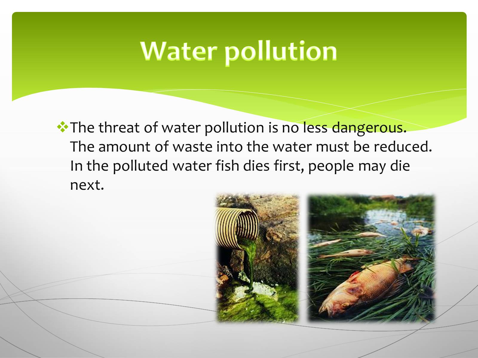 Презентація на тему «Environmental protection» (варіант 4) - Слайд #6