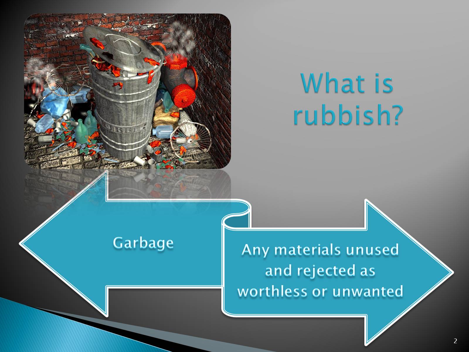 Презентація на тему «Rubbish» - Слайд #2