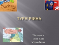 Презентація на тему «Туреччина» (варіант 9)