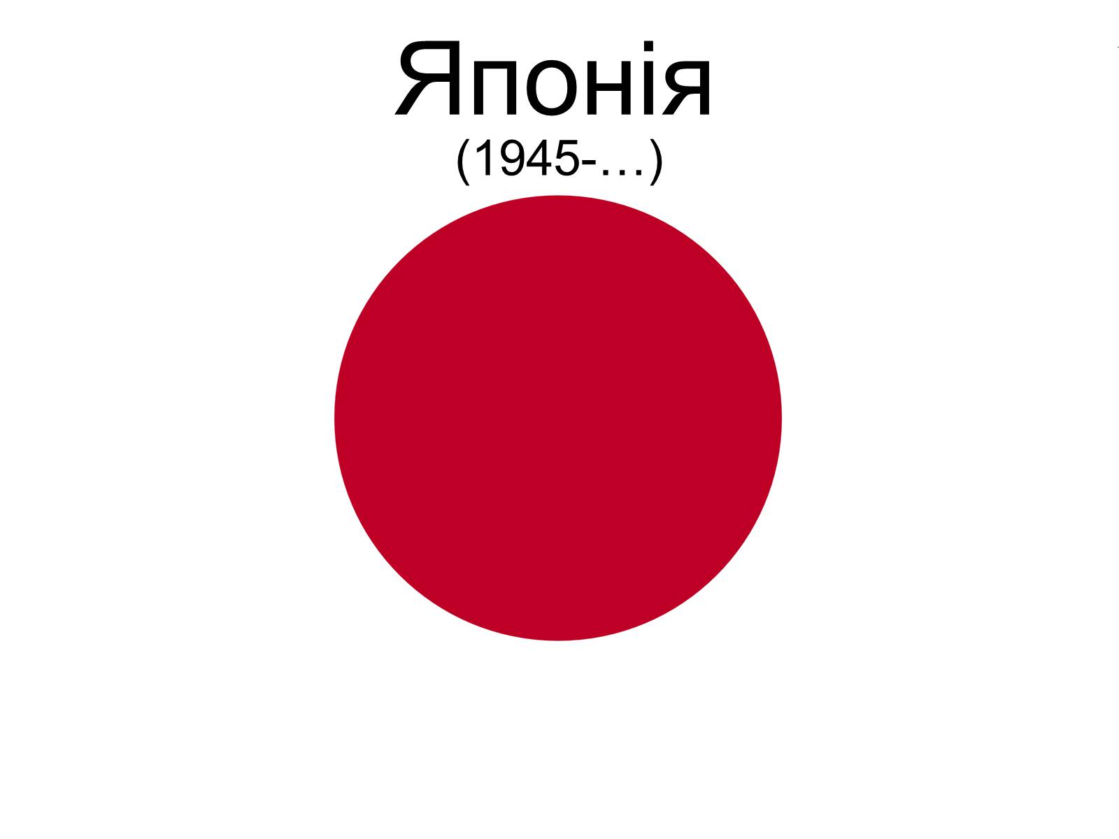 Презентація на тему «Японія» (варіант 9) - Слайд #1
