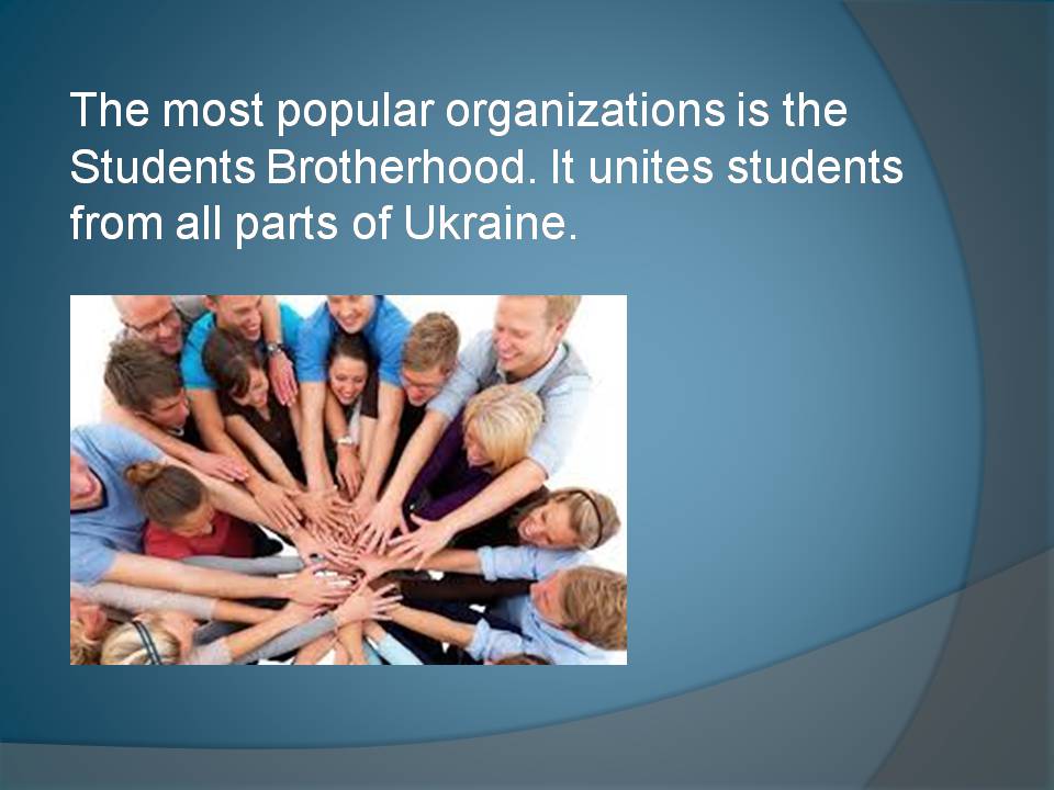 Презентація на тему «Youth Organizations in Ukraine» - Слайд #7