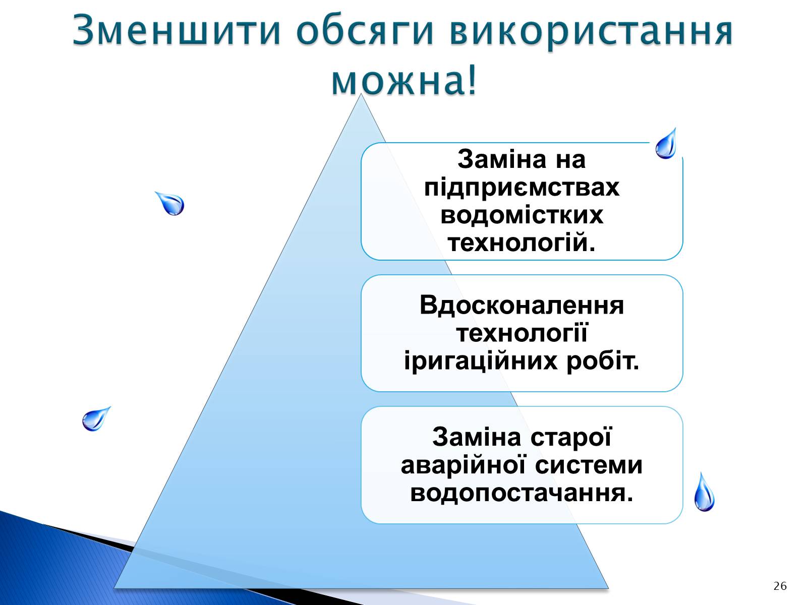 Презентація на тему «Природоохоронні ІТ та перспективи розвитку в розв&#8217;язанні проблеми забруднення водних ресурсів» - Слайд #26