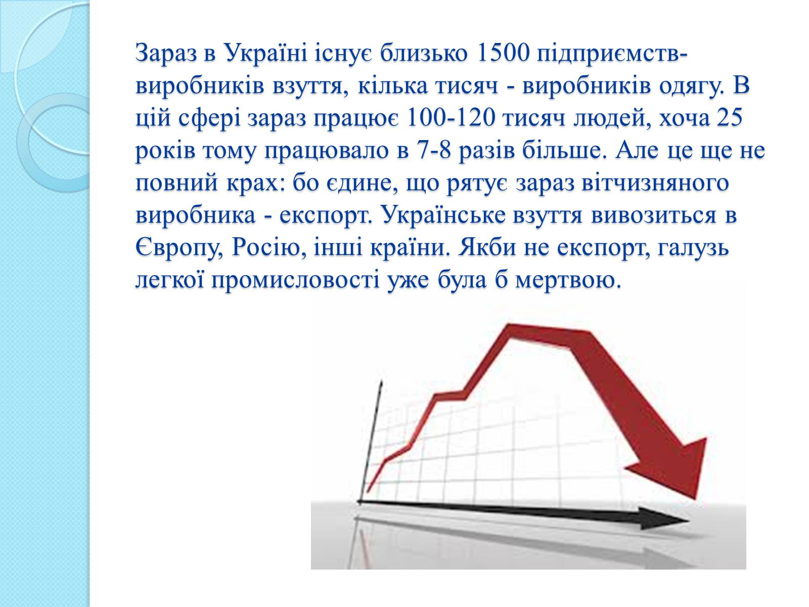 Презентація на тему «Українська легка промисловість» - Слайд #9